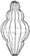Nampook - Lantern Foldable 39X60 cm 240L
