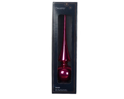 Decoris - Piek glas d6h26 cm granaatappel B