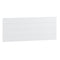 Hoofdbord Alexandra House Living Wit 45 x 110 x 3 cm