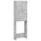 Wasmachinekast 64x25,5x190 cm betongrijs