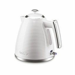 Waterkoker Zelmer ZCK7650 Wit Zilverkleurig Roestvrij staal Plastic 2200 W 1,7 L
