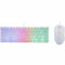 Toetsenbord en muis The G-Lab COMBO-HYDRO Wit