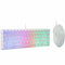 Toetsenbord en muis The G-Lab COMBO-HYDRO Wit