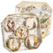 Kerstballen Multicolour Papier Polyfoam 7,5 x 7,5 x 7,5 cm (5 Stuks)