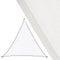 Schaduwdoeken Zonnetent 5 x 5 m Wit Polyethyleen 500 x 500 x 0,5 cm