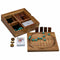 Verzameling traditionele spellen Alexandra House Living Bruin 23 x 5 x 23 cm 5-in-1