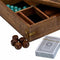 Verzameling traditionele spellen Alexandra House Living Bruin 23 x 5 x 23 cm 5-in-1