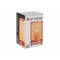 Kaarshouder Koper Amber Cilinder 12,2 x 19,5 x 12,2 cm Metaal Glas