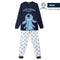Pyjama Stitch Blauw Maat L
