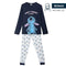 Pyjama Stitch Blauw (Volwassenen) Maat M