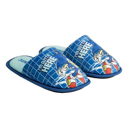 Slippers Voor in Huis Sonic Blauw Schoenmaat 32-33