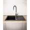Wastafel met Eén Spoelbak Maidsinks 070 242 101LC Zwart