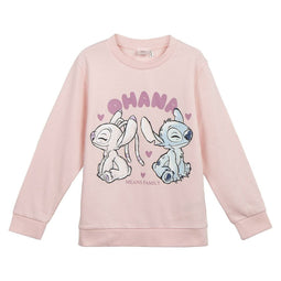 Sweater zonder Capuchon Stitch Roze Maat 12 Jaar