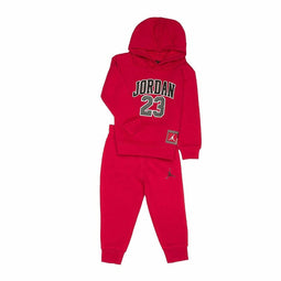 Sportoutfit voor kinderen Jordan Jordan Rood Maat 18 maanden
