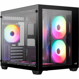 ATX Semi-toren doos Aerocool AEROPGSDRYFTMINI-BK