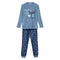 Pyjama Stitch Blauw Maat L