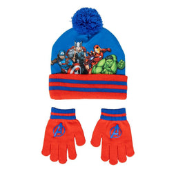 Muts en Wanten The Avengers Blauw