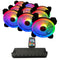 Ventilatorregelaar Talius IRIS SPECTRUM ARGB/CRONOS Ø 12 cm
