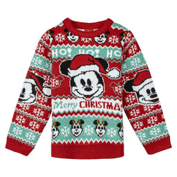 Uniseks Trui Mickey Mouse Rood Maat 6 Jaar