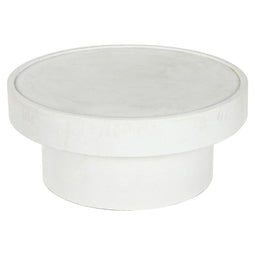 Hoofdtafel Home ESPRIT Wit 79 x 79 x 35 cm