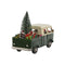 Kerstversiering Home ESPRIT Rood Groen 26,5 x 12 x 19 cm (2 Stuks)