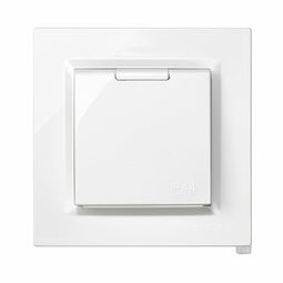 Plug-in basis Simon 2p+t monobloc Plastic 230 V 16 A Soort F