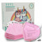 Ademhalingsbeschermingsmasker Roze (10 Stuks)