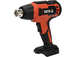 Yato YT-82285 heteluchtpistool 100 l/min 550 °C 250 W Zwart, Rood