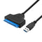 Qoltec 51855 USB 3.0 SATA-adapter voor HDD|SSD 2.5''