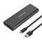 Qoltec 50312 behuizing voor opslagstations SDD-behuizing Zwart M.2