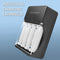 Qoltec 50653 Batterijlader voor Ni-MH type R03/AAA R6/AA