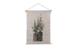 Countryfield - Wanddoek kerstboom B LED rh Cosy S