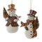 Kurt S. Adler - 4.5 inch Resin Enchanted Forest Snowman Orn 2/Asstd. 7,62x5,08x11,43 cm kerstorna...