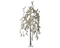 Lumineo - Micro LED boom d80h180 cm groen/warm wit