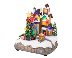Lumineo - LED scenery l16b19h22 cm kleur/multi