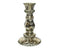 KSD - Kandelaar glas d9h15cm zilver