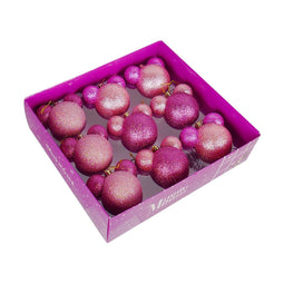 Kurt S. Adler - Box kerstbal plastic 60mm minnie 9st