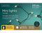 Lumineo - LED mini lights l1190 cm groen/kwrm kerst