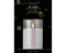 Lumineo - LED kaars d10h15 cm iris/warm wit