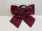 Nampook - Strik pailletten 36 cm bordeaux kerstversiering