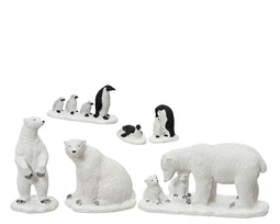 Lumineo - Beeldjes binnen l5.5b14h7 cm 6st