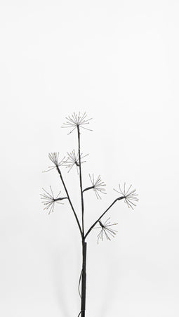 Anna's Collection - Led Firework Branch 60Cm/7X20Led Classic Black Branch - 4,5V