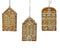 Decoris - Huis polyresin l6b1h10 cm biscuit a3 kerst