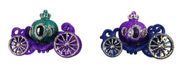 Kurt S. Adler - 3.4 inch Pumpkin Cart Orna X 2. 5x5x10 cm kerstornament