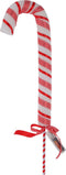 Nampook - Zuurstok met led 13x53 cm multi kerstversiering
