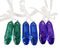 Kurt S. Adler - 4 inch Ballet Shoes Orna X 3. 5x5x10 cm kerstornament