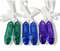 Kurt S. Adler - 4 inch Ballet Shoes Orna X 3. 5x5x10 cm kerstornament