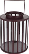 Nampook - Lantern Round 20X25 cm Burgundy