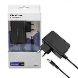 Qoltec 51034 netvoeding & inverter Binnen 19 W Zwart