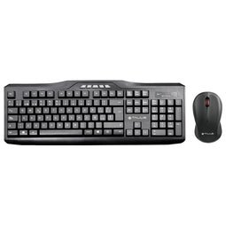 Toetsenbord en muis Talius KB-6001 Zwart Qwerty Spaans QWERTY
